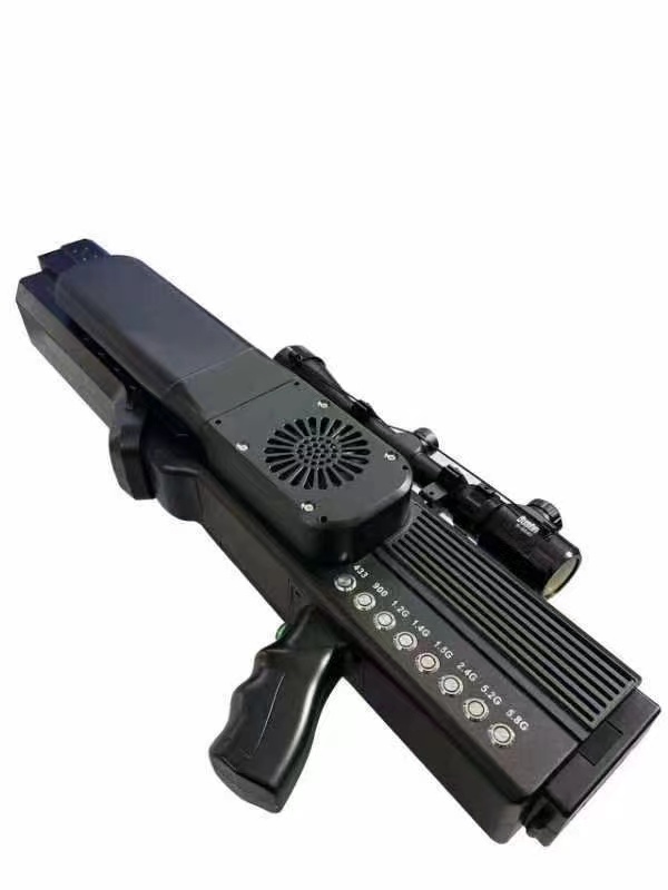  张沟镇手持便携式枪型低空防御反制八通道